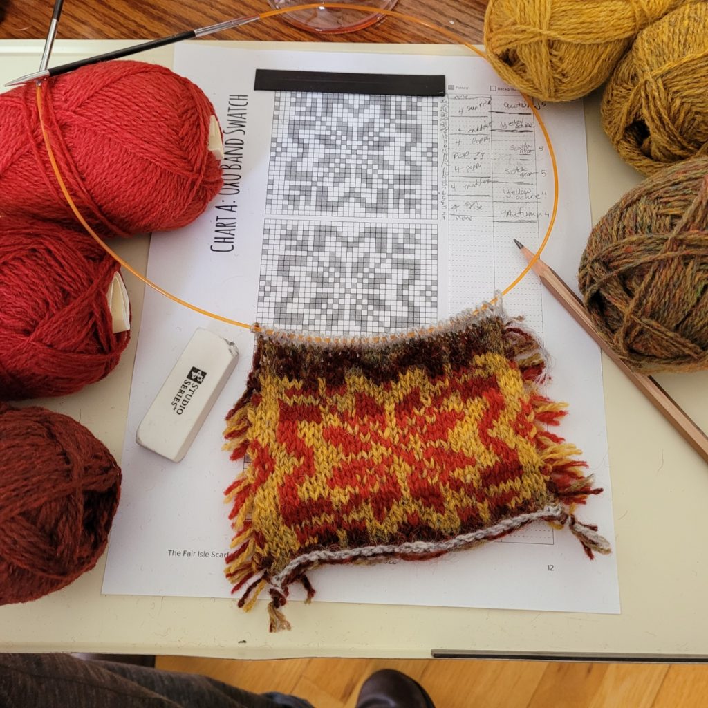 knitting group colorwork